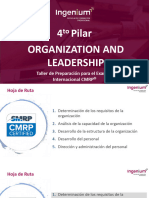4to Pilar Organización and Liderazgo