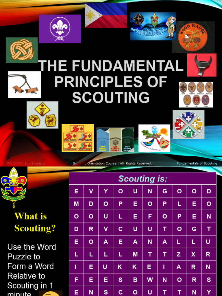 Fundamentals of Scouting Principles | PDF | Scouting