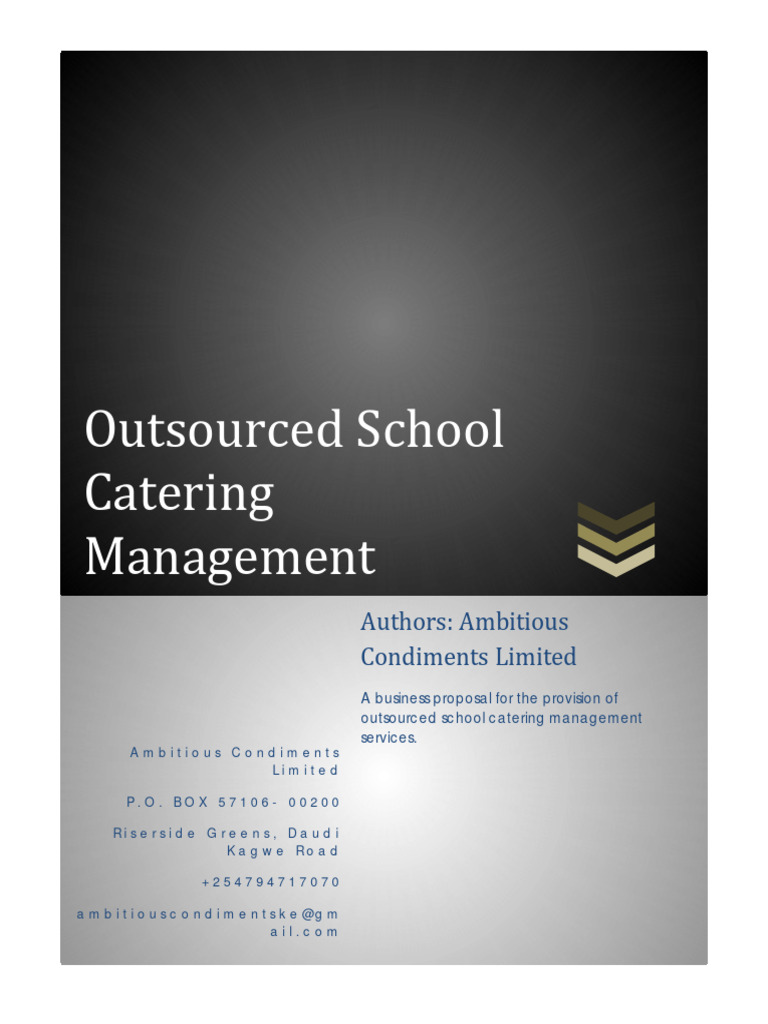 Ambitious Condiments Limited Business Proposal-Neutral | PDF ...