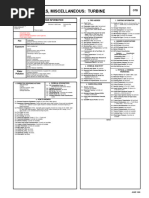 Oils, Miscellaneous: Turbine: Cautionary Response Information