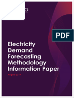 Electricity Demand Forecasting Methodology Information Paper