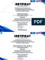 Sertifikat Linguistik Forensik