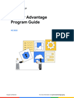 Google Cloud Partner Advantage Program Guide - Y23