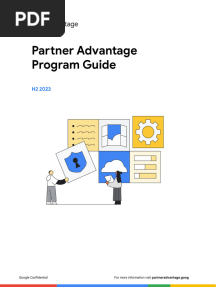Google Cloud Partner Advantage Program Guide - Y23