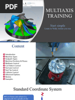 Mastercam 5-Axis Multiaxis Training | PDF | Machine Tool | Icon (Computing)