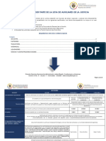 Requisitos Por Cargo Auxiliar de Justicia