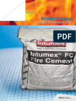 Catalog Intumex FC Cement (2019) - CEMENT