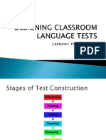Topic5 DesigningcClassroom Languagetests-140720091048-Phpapp01