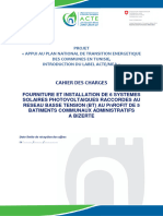 Cahier Des Charges - FOURNITURE ET INSTALLATION DE 6 SYSTEMESSOLAIRES PHOTOVOLTAIQUES RACCORDES AU AU PROFIT DE 5 BATIMENTS COMMUNAUX ADMINISTRATIFS