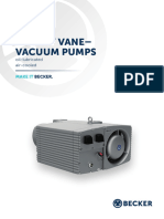 Rotary Vane - Vacuum Pumps: Data Sheet