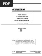 AD3 T6533/63/73 VLSI Test System - Maintenance Training Course | PDF