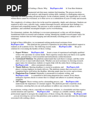 Research Paper Topics for Elementary Students