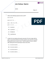 CBSE Class 10 Term 2 Arithmetic Progressions MCQ.