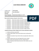 Uts Proses Manufaktur