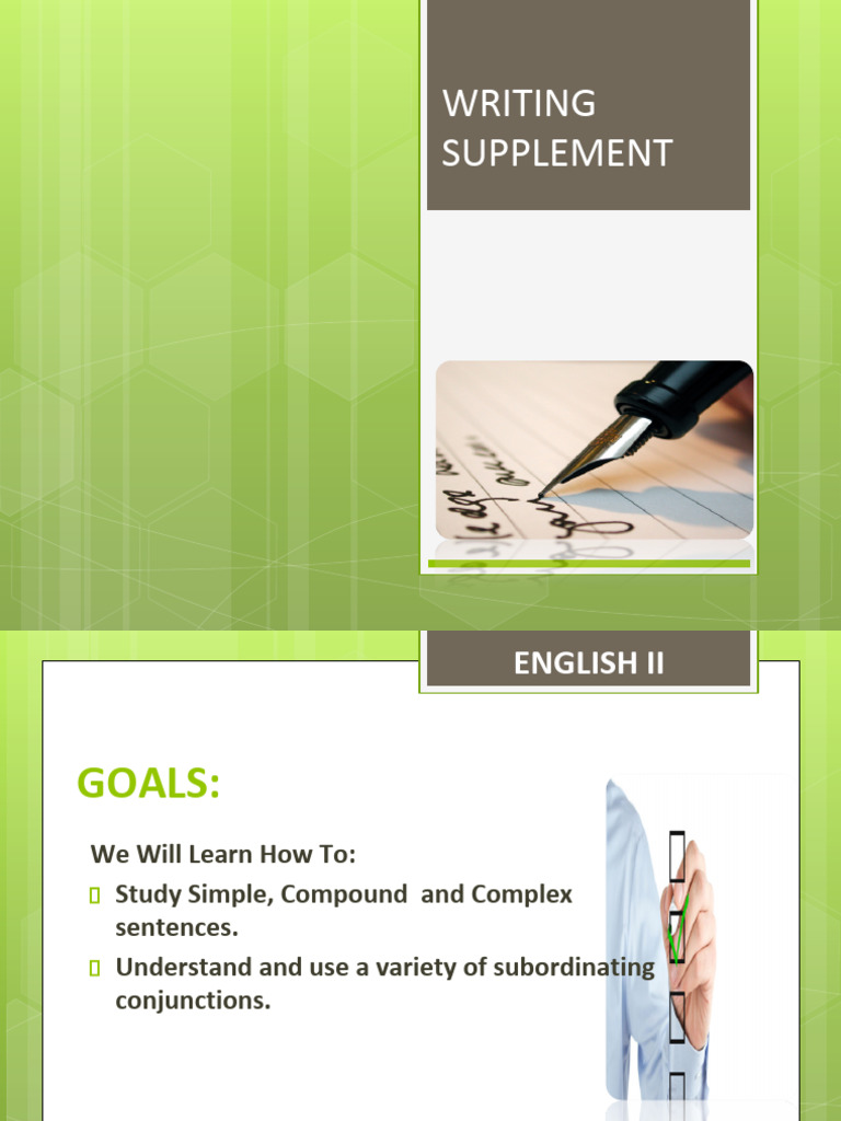 WRITING Suplement | PDF