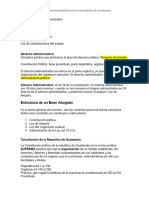 Apuntes Derecho Administrativo