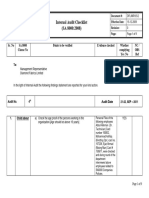 4th Internal Audit Results