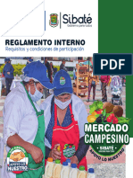 Reglamento Mercados Campesinos