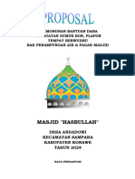Proposal Masjid Andadowi X