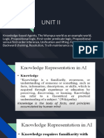 Artificial Intelligence Knowledge Based Agents+first Order Predicate+ Wumpus