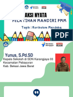 Aksi Nyata - Yunus Kurikulum Merdeka