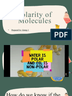 Polarity of Molecules 3
