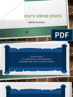 Chapter 4 Lesson 2 Aristotle Virtue Ethics