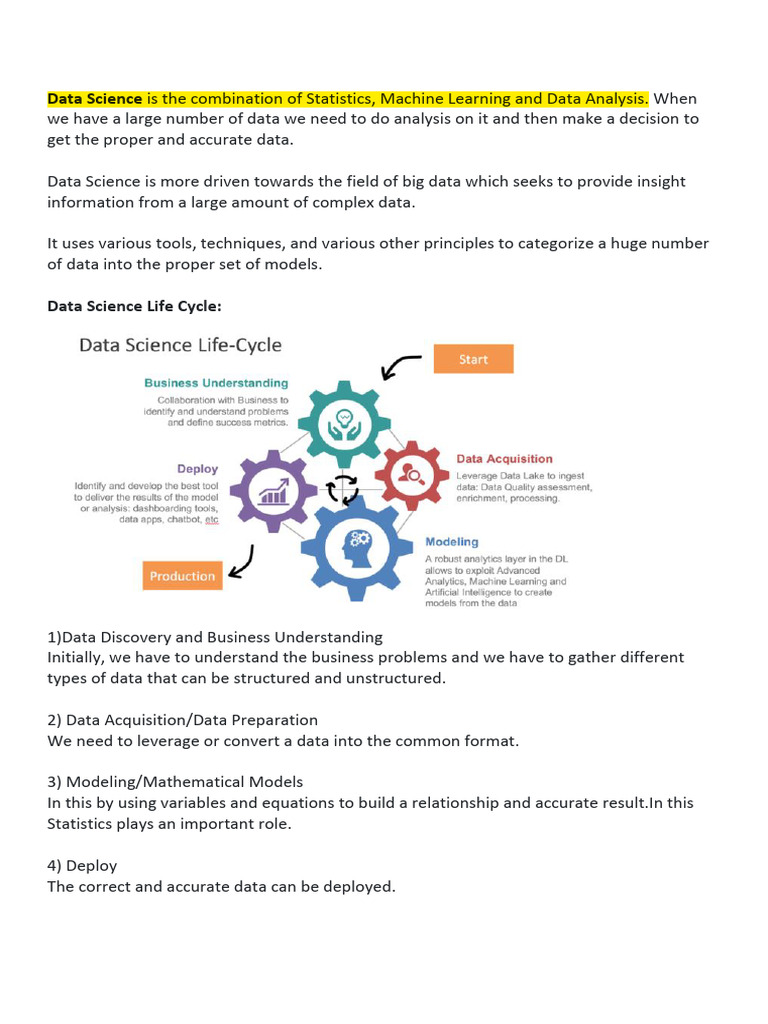 What Exactly Is Data Science | PDF | Statistics | Descriptive Statistics