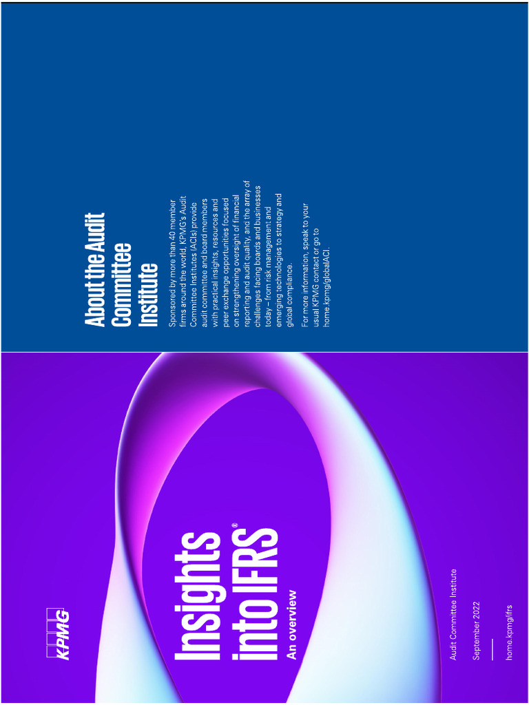 Insights into ifrs an overview kpmg pdf