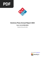 Dominos Pizza Annual Report 2023: Form 10-K (NYSE:DPZ)