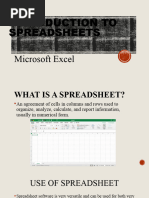 MS Excel Report