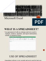 MS Excel Report