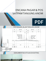 Pagar Dan Pos Satpam Tanjung Anom