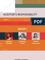 Chapter 3 Auditors Responsibility