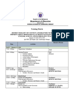 Training Matrix Hots Solo Ipil District 2024.docx Final