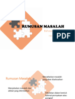 Rumusan Masalah CONTOH