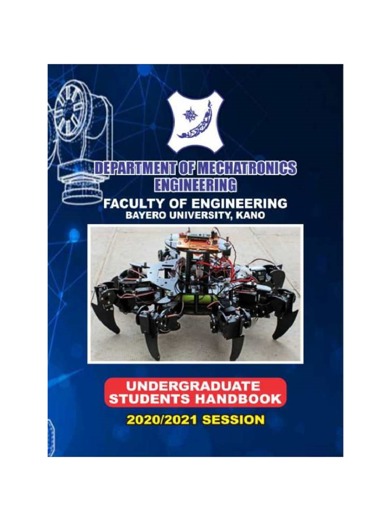 Mechatronics Engineering Handbook 2020/2021 | PDF | Fluid Dynamics ...