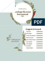 Lembaga Ekonomi Internasional