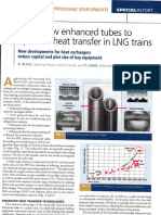 Apply New Enhanced Tubes To Optimize Heat Transfer in LNG Trains