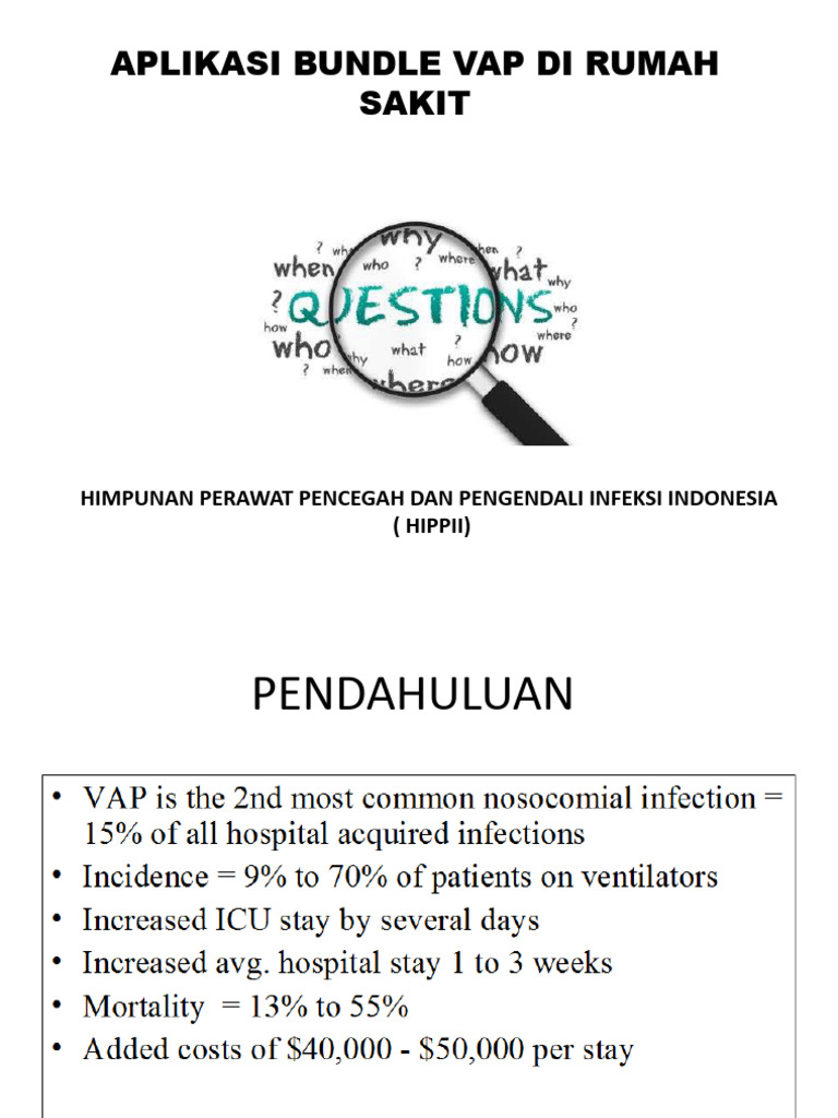 Bundle VAP untuk Pencegahan Infeksi | PDF | Sains & Matematika