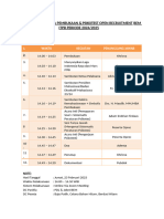 New RD Pembukaan & Psikotest