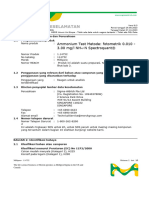 MSDS Ammonium Test