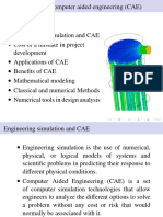 1 - Introduction To CAE