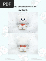 BTS Crochet Amigurumi Patterns | PDF | Crochet | Yarn