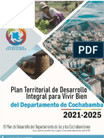 PTDI Departamento de COCHABAMBA 2021-2025