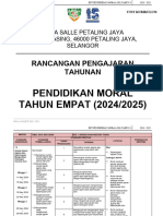 RPT Pendidikan Moral Tahun 4 2024-2025