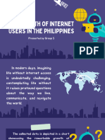 The Growth of Internet Users in The Philippines