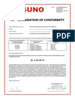 Declaration of Conformity - ES - BMP4000PHM - ENG - V10