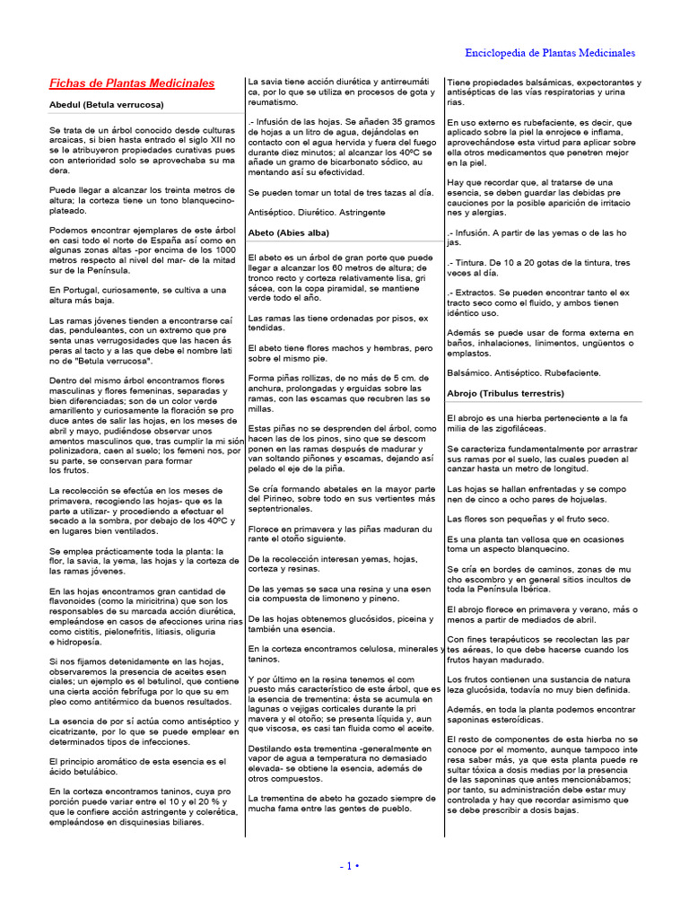 Medicina - Fitoterapia - Libros Enciclopedia de Plantas Medicinales ...