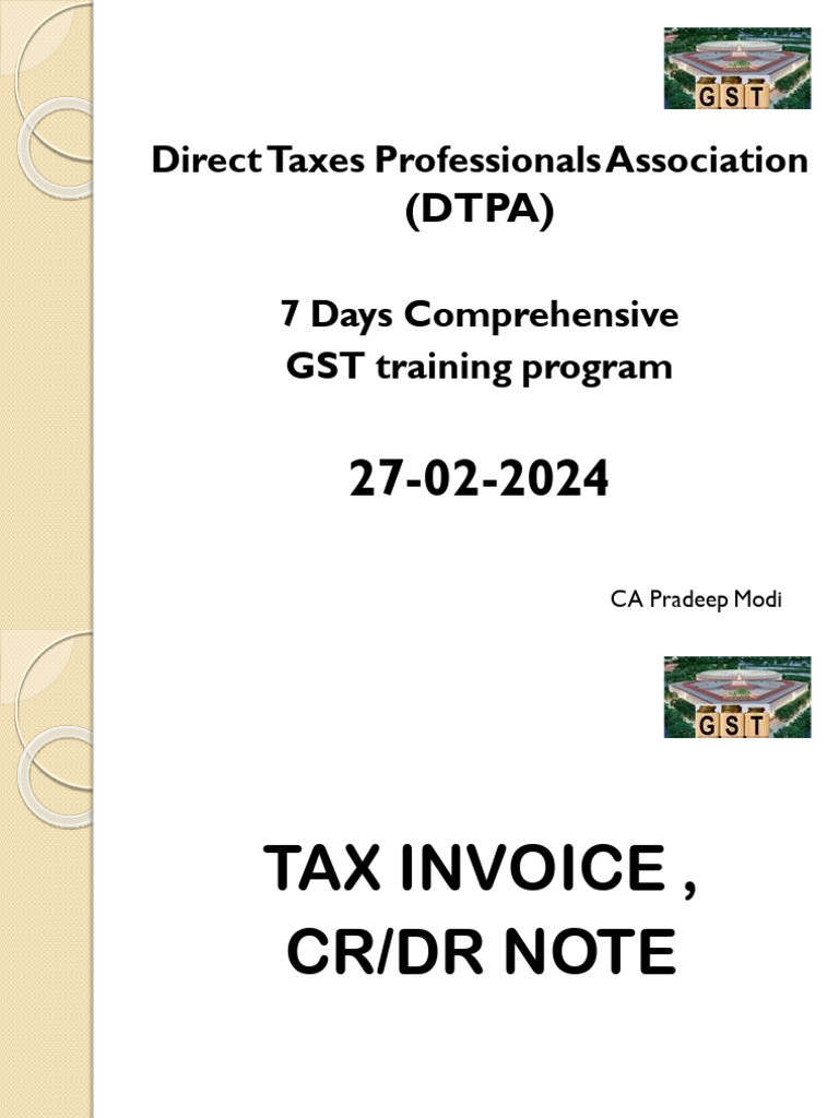 ISD Invoice Format Under GST Guidelines | PDF | Invoice | Receipt